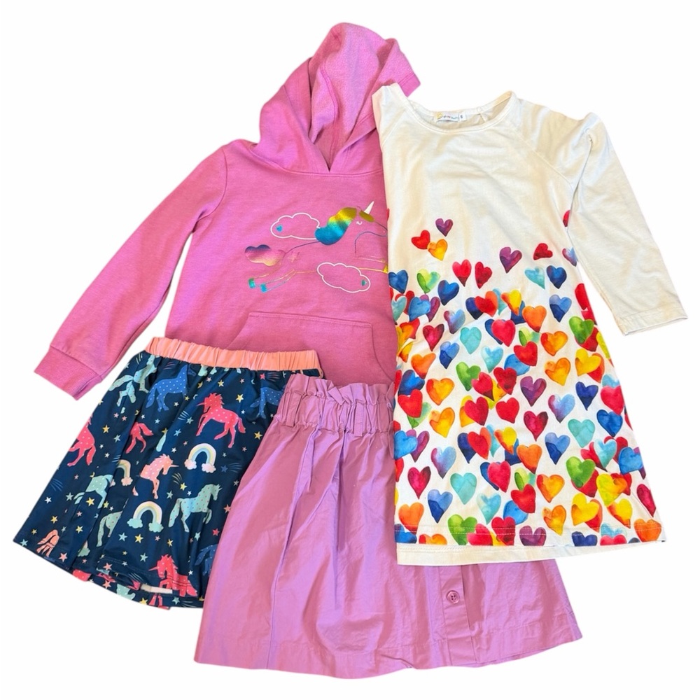 4 piece Unicorn Clothing Set